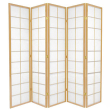 5 Panel Zen Room Divider Screen